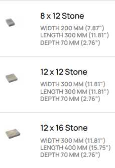 OAKS - Ridgefield Smooth 70mm – Marble Grey