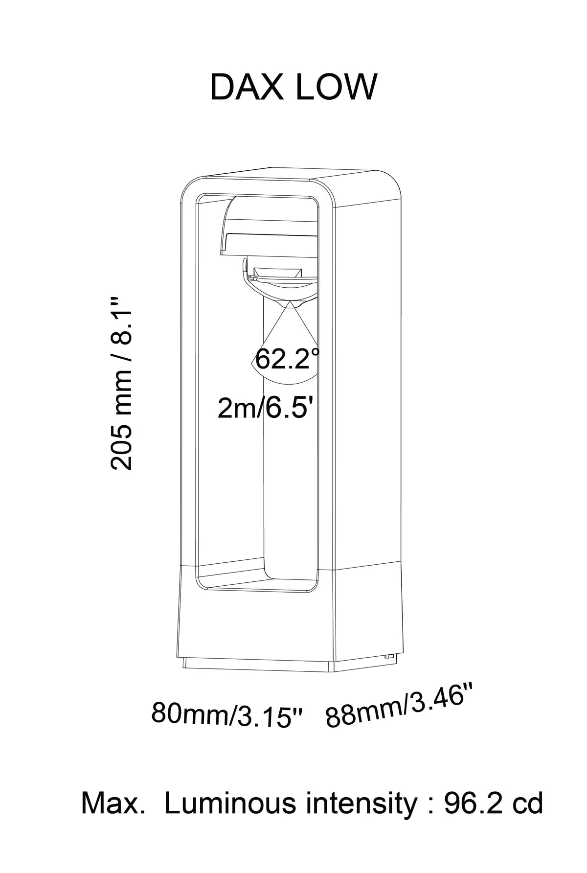 Bold - Dax Low Path Light