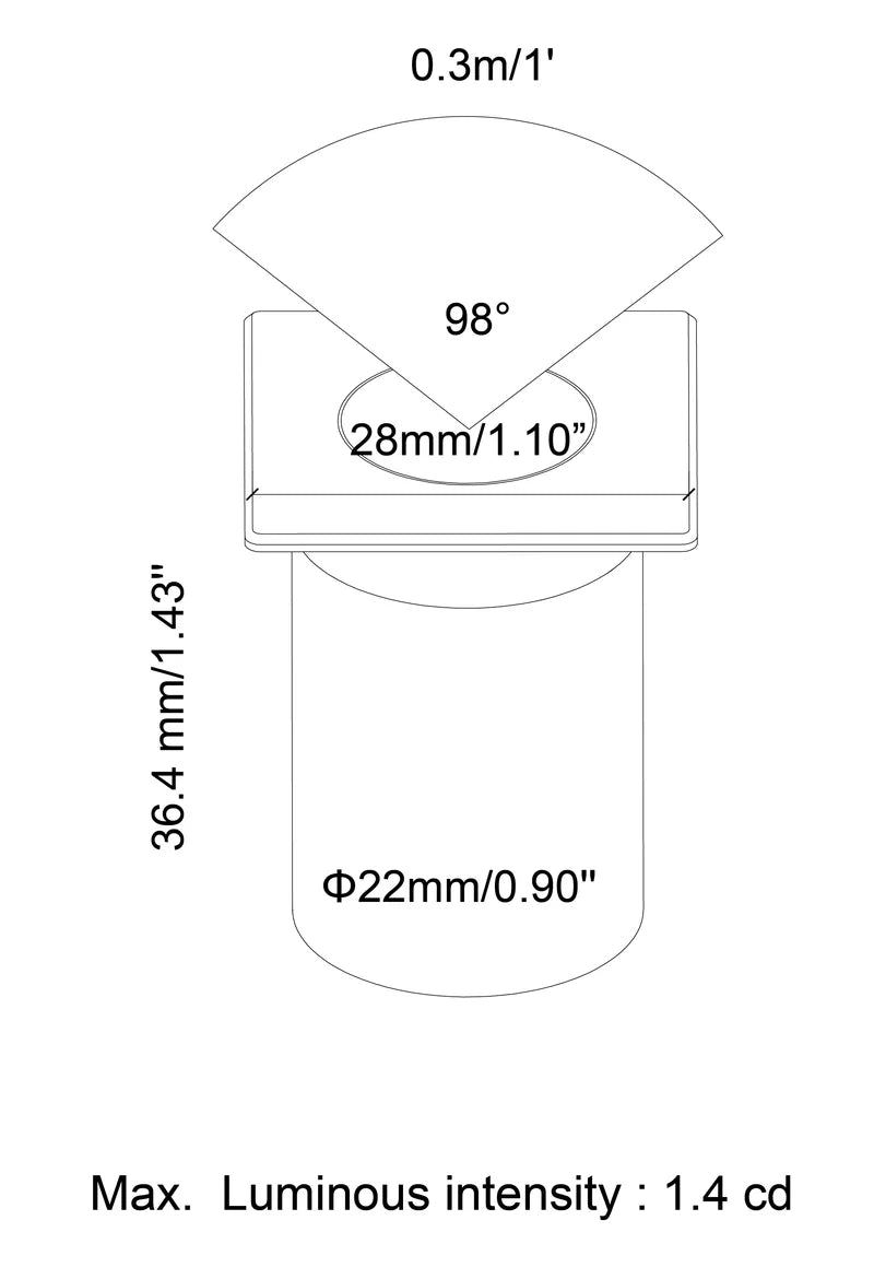 Bold - Ruby Mini Square With Cap Ring Recessed Lights