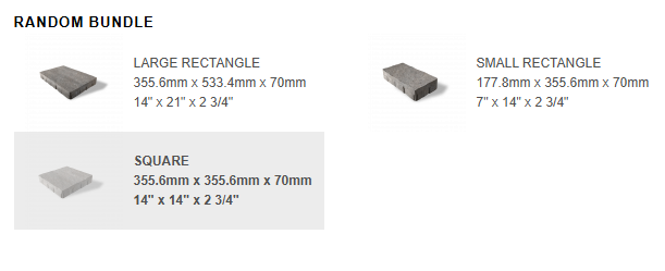 Unilock - Windermere Flagstone Random Bundle  — Dusk