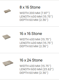 OAKS - Ridgefield Plus 70mm 8x12 Small Rectangle — Onyx