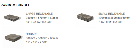 Unilock - Beacon Hill Smooth 6cm Random Bundle — Granite Fusion