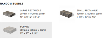 Unilock - Beacon Hill Smooth 8cm Random Bundle — Fossil