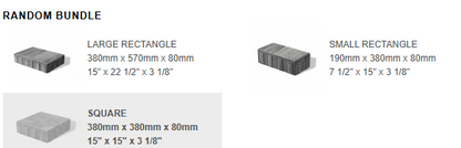 Unilock - Beacon Hill Smooth 8cm Random Bundle — Granite Fusion