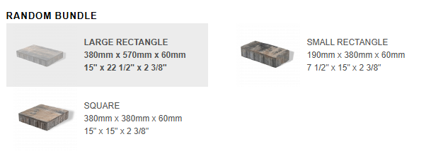 Unilock - Beacon Hill Flagstone 6cm Random Bundle — Fossil