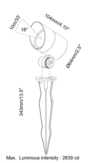 Bold - Strata L Slim Spotlight