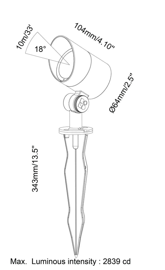 Bold - Strata L Slim Spotlight