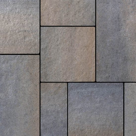 Unilock - Windermere Smooth Random Bundle  - Cliffside Grey
