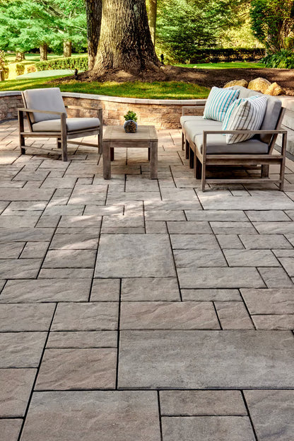 Techo-Bloc - Blu 60 Slate – Chestnut Brown