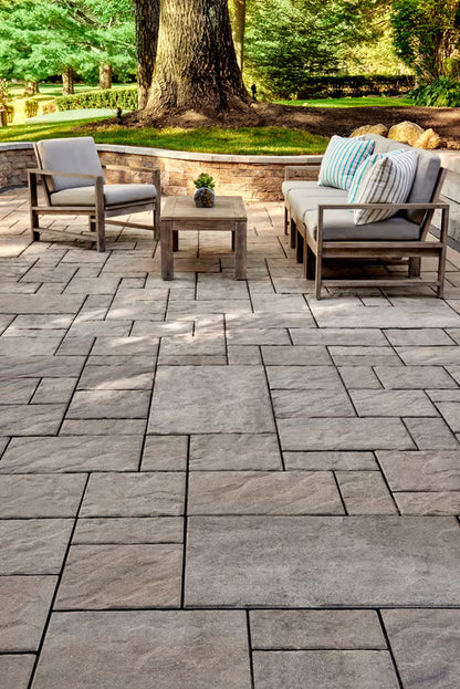 Techo-Bloc - Blu Grande Slate — Chestnut Brown