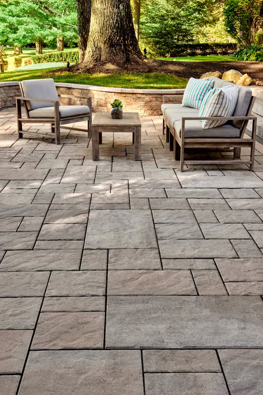 Techo-Bloc - Blu Grande Slate — Chestnut Brown
